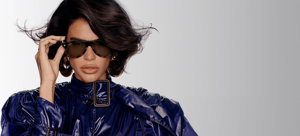 Official Ray-Ban Meta Gen 3 campaign: model wearing smart glasses