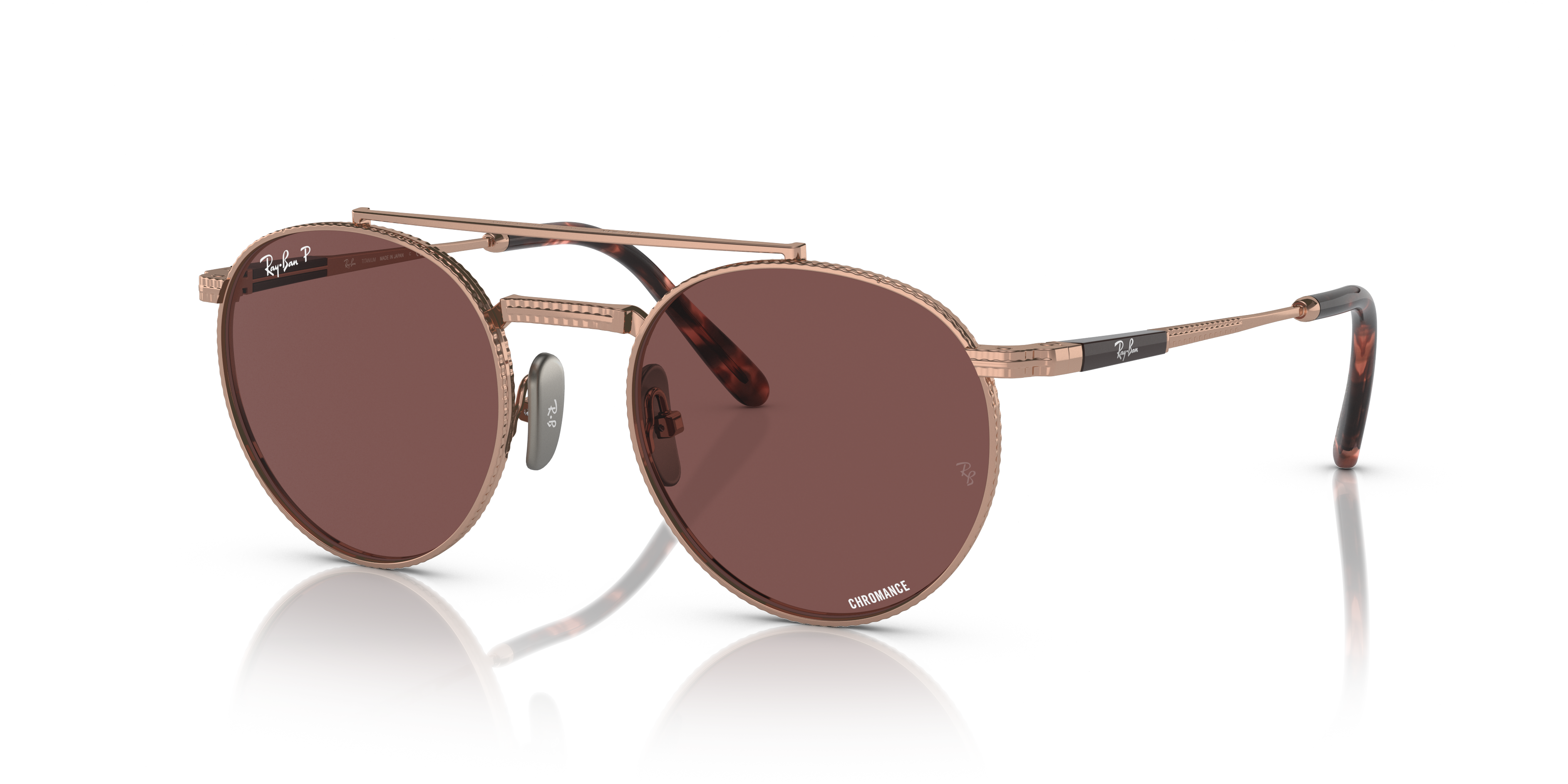 Gafas de Sol Ray-Ban Round Ii Titanium RB8237 3140AF 53 20