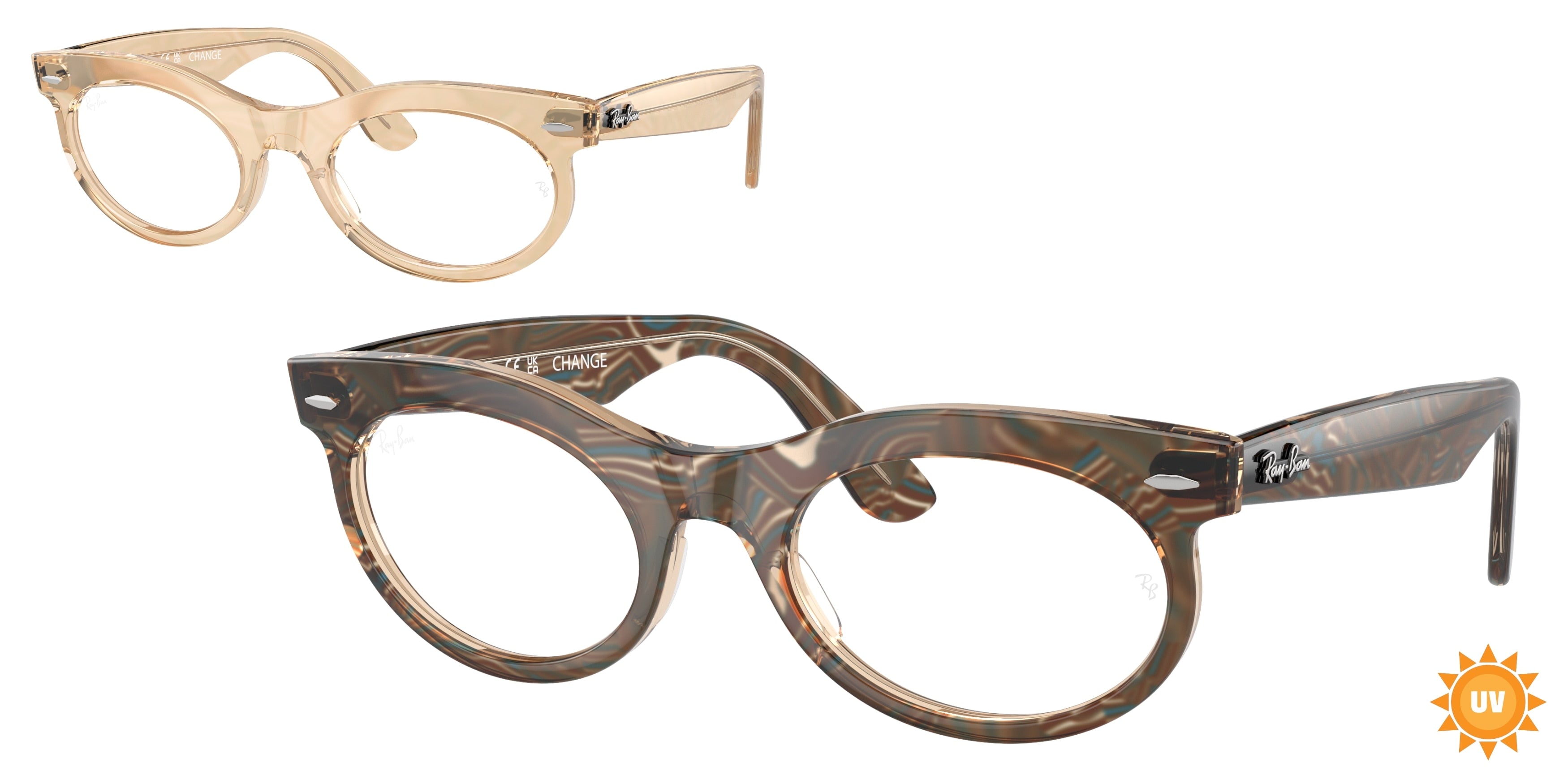 Gafas Graduadas Ray-Ban WAYFARER OVAL RX2242V 8294 50 22