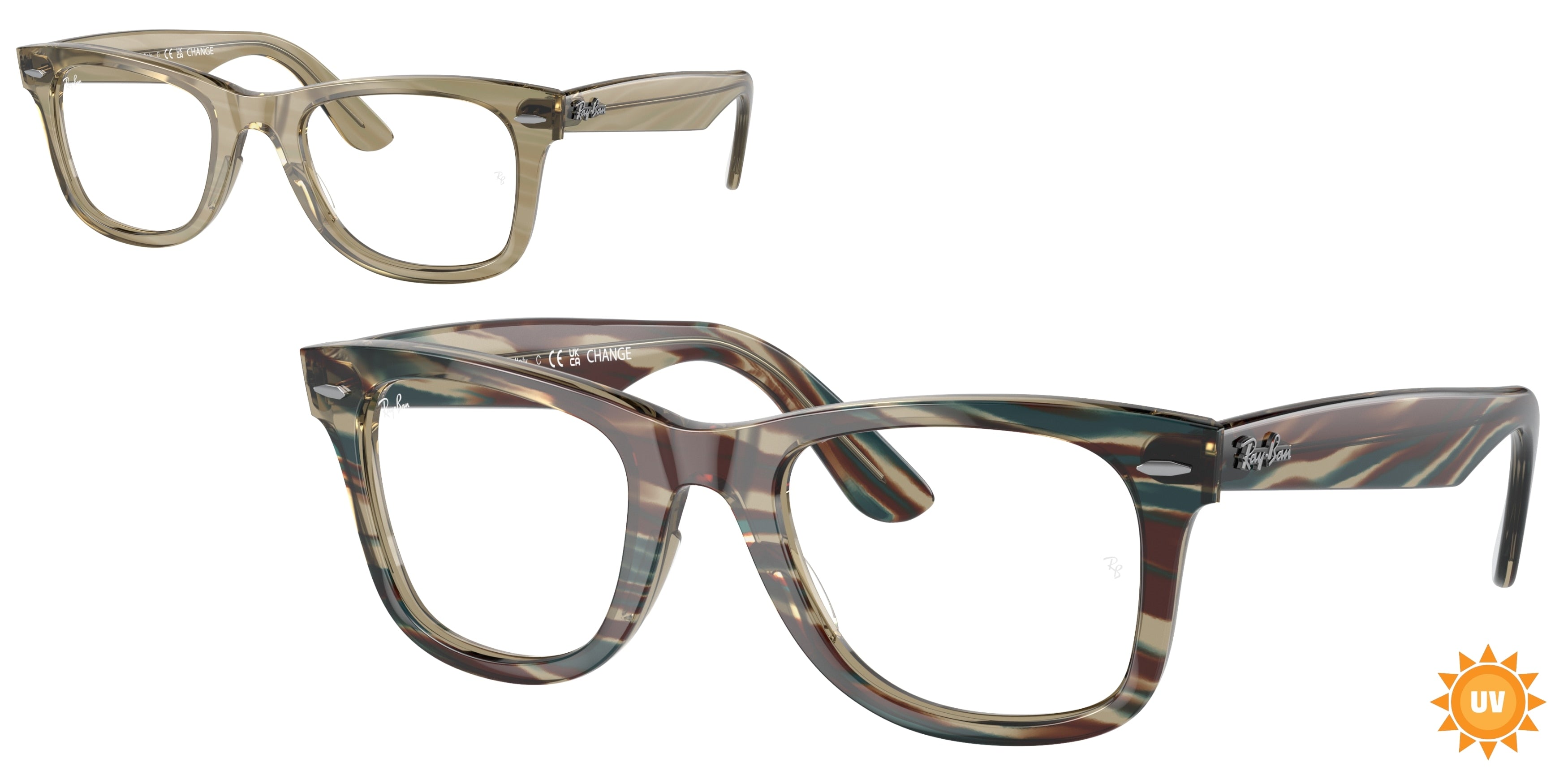 Gafas Graduadas Ray-Ban WAYFARER EASE RX4340V 8381 50 22