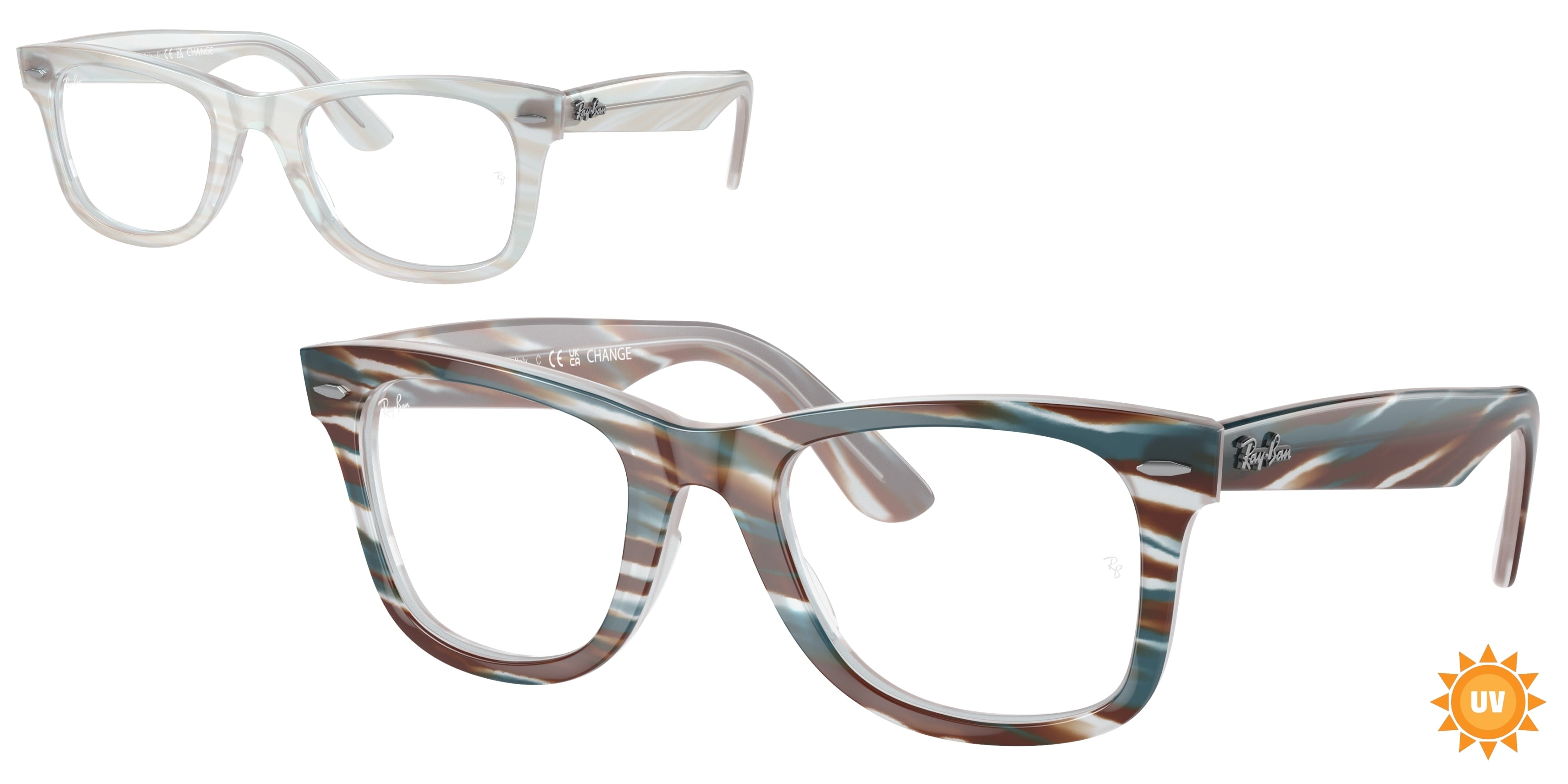 Gafas Graduadas Ray-Ban WAYFARER EASE RX4340V 8382 50 22