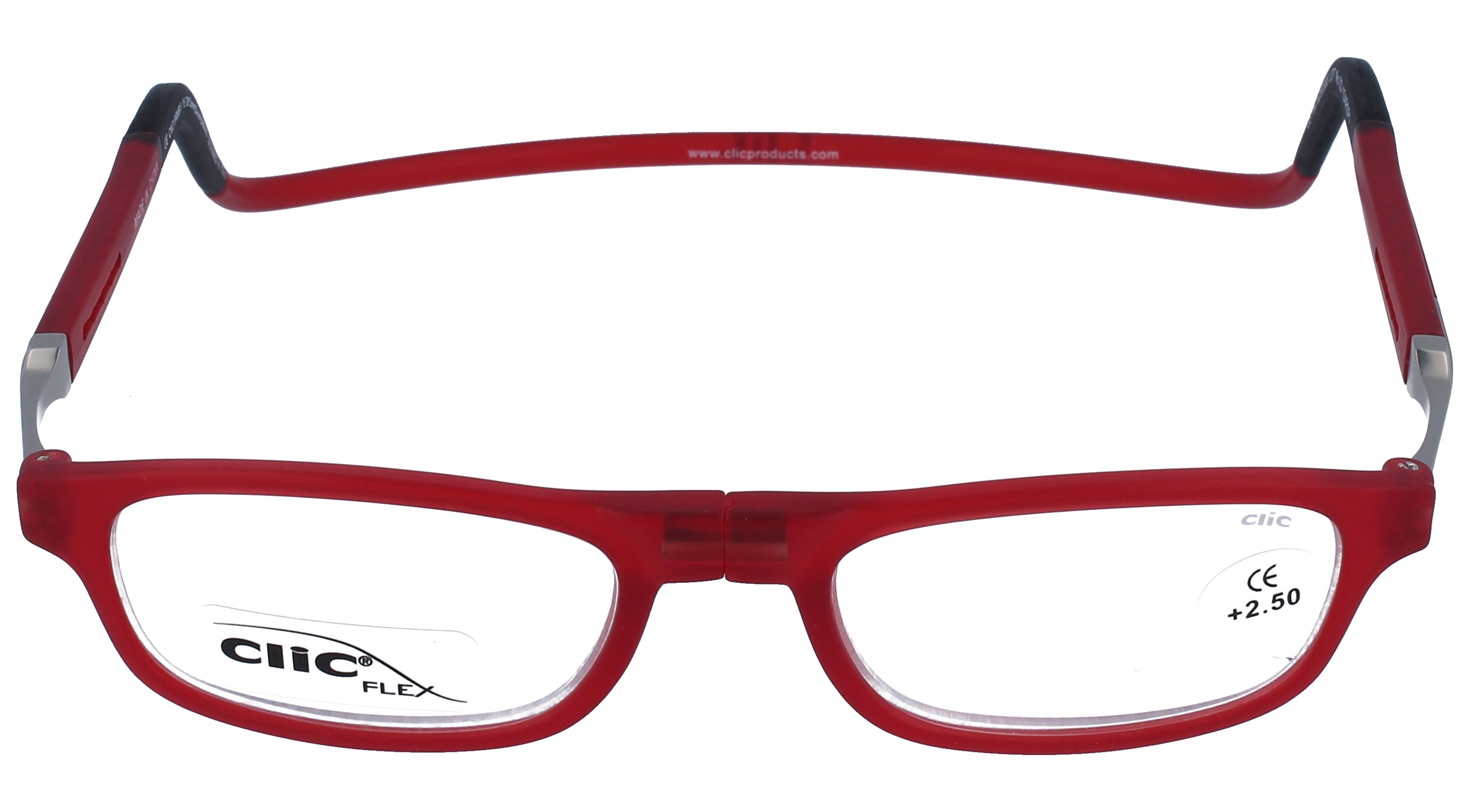 Gafas Graduadas Clic Flex Rojo