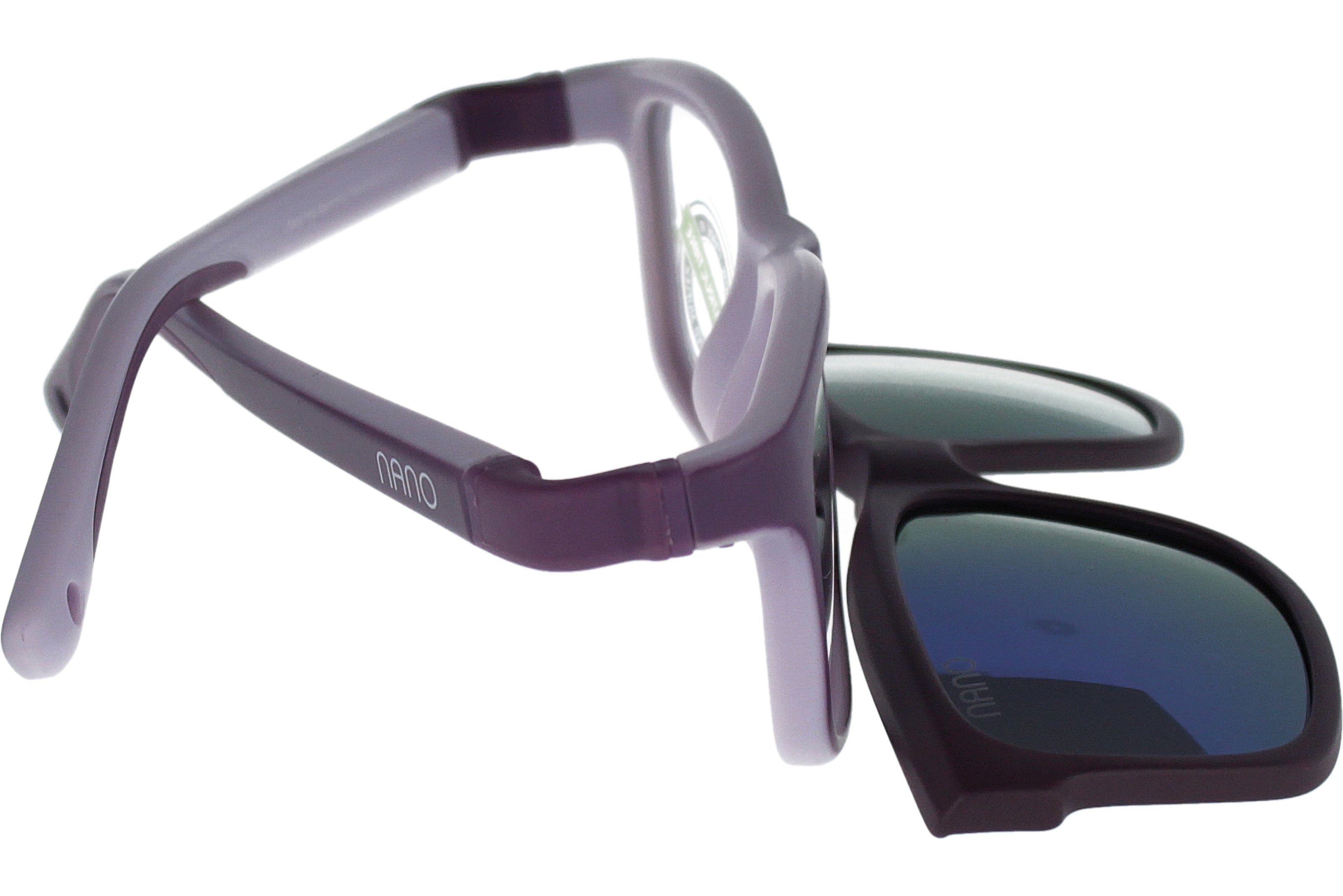 Gafas Graduadas Nanovista Fangame Clic 3.0 NAO3030350SC Bicolor Violeta Mate Lila 50 15
