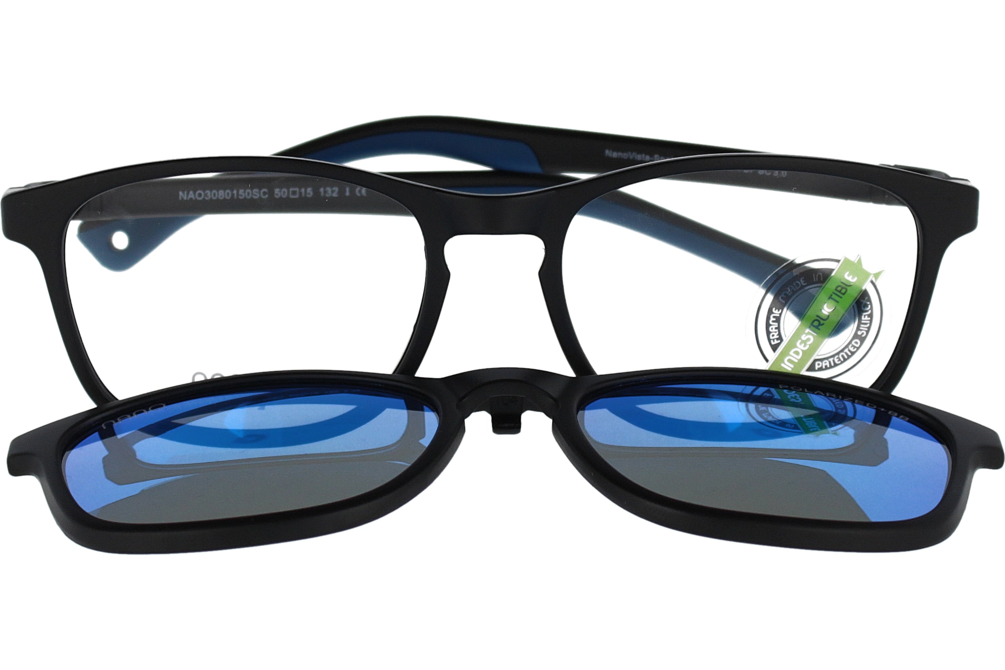 Gafas Graduadas Nanovista Power Up Clip 3.0 NAO3080150SC 50 15