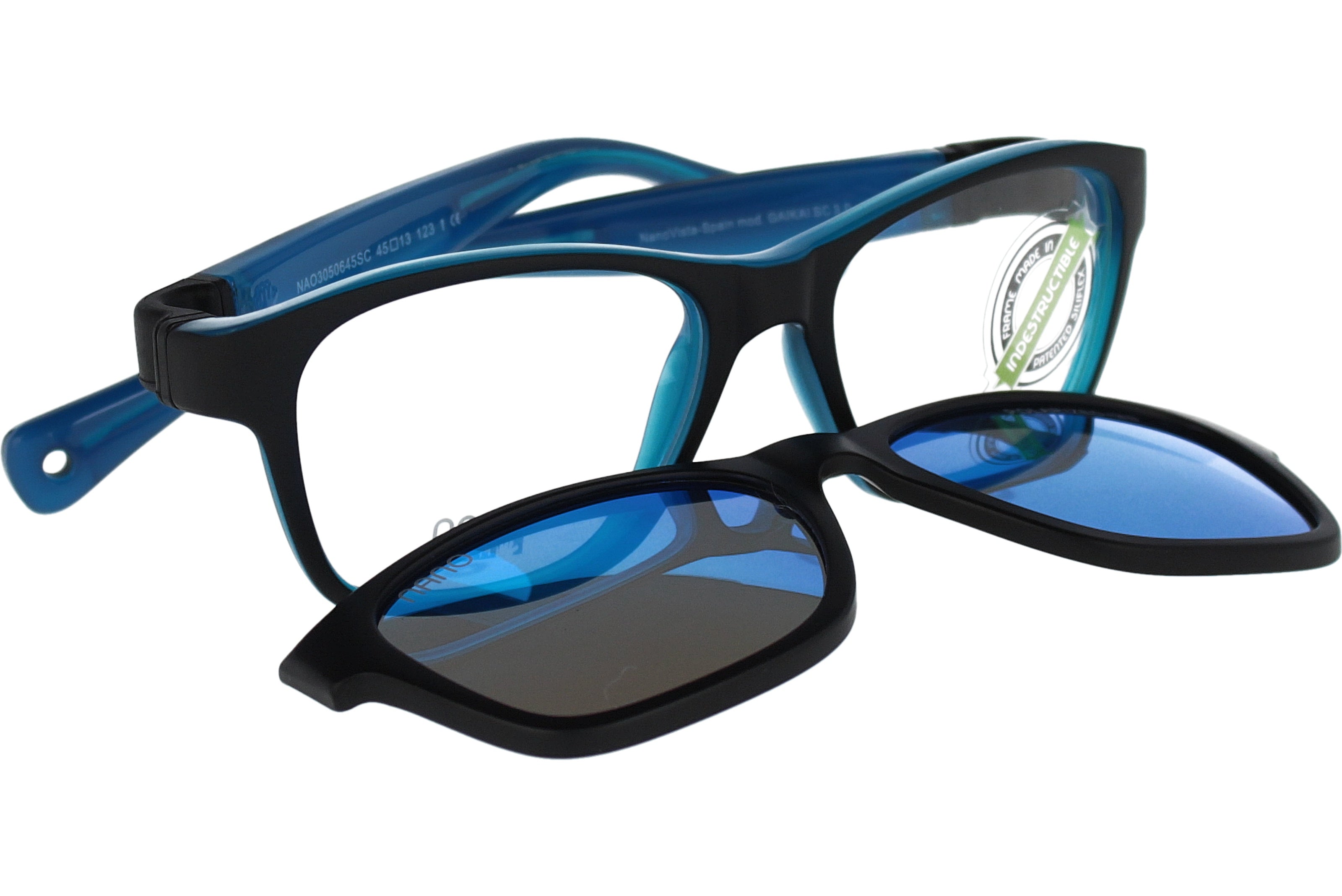 Gafas Graduadas Nanovista Gaikai Clip 3.0 NAO3050645SC 45 13