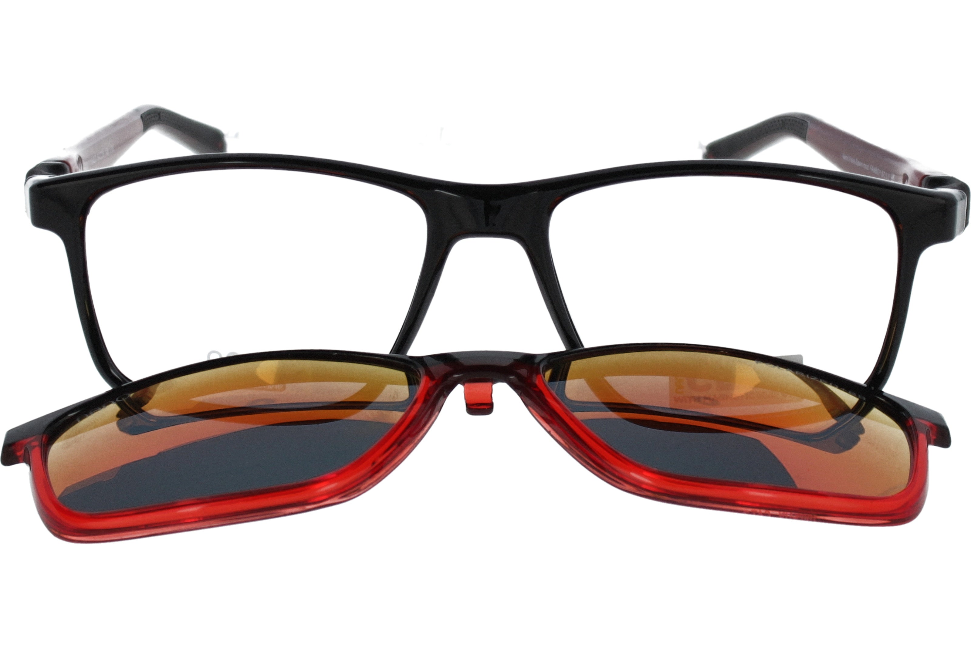 Gafas Graduadas Nanovista Fanboy Clic 3.0 NAO3171154SC Bicolor Negro Rojo 54 16