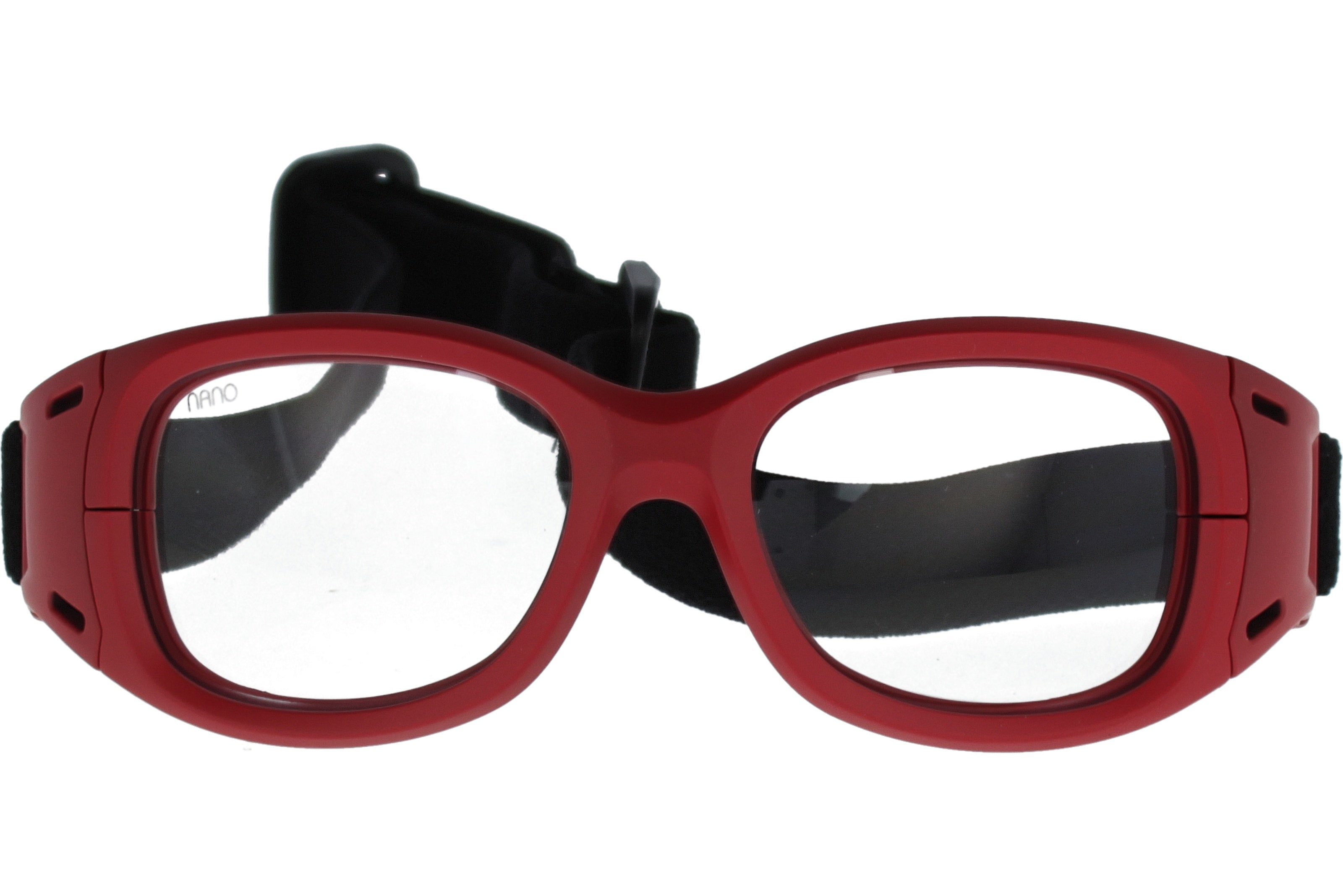 Gafas Graduadas Nanosport NS12 Rojo Mate Negro 52 15