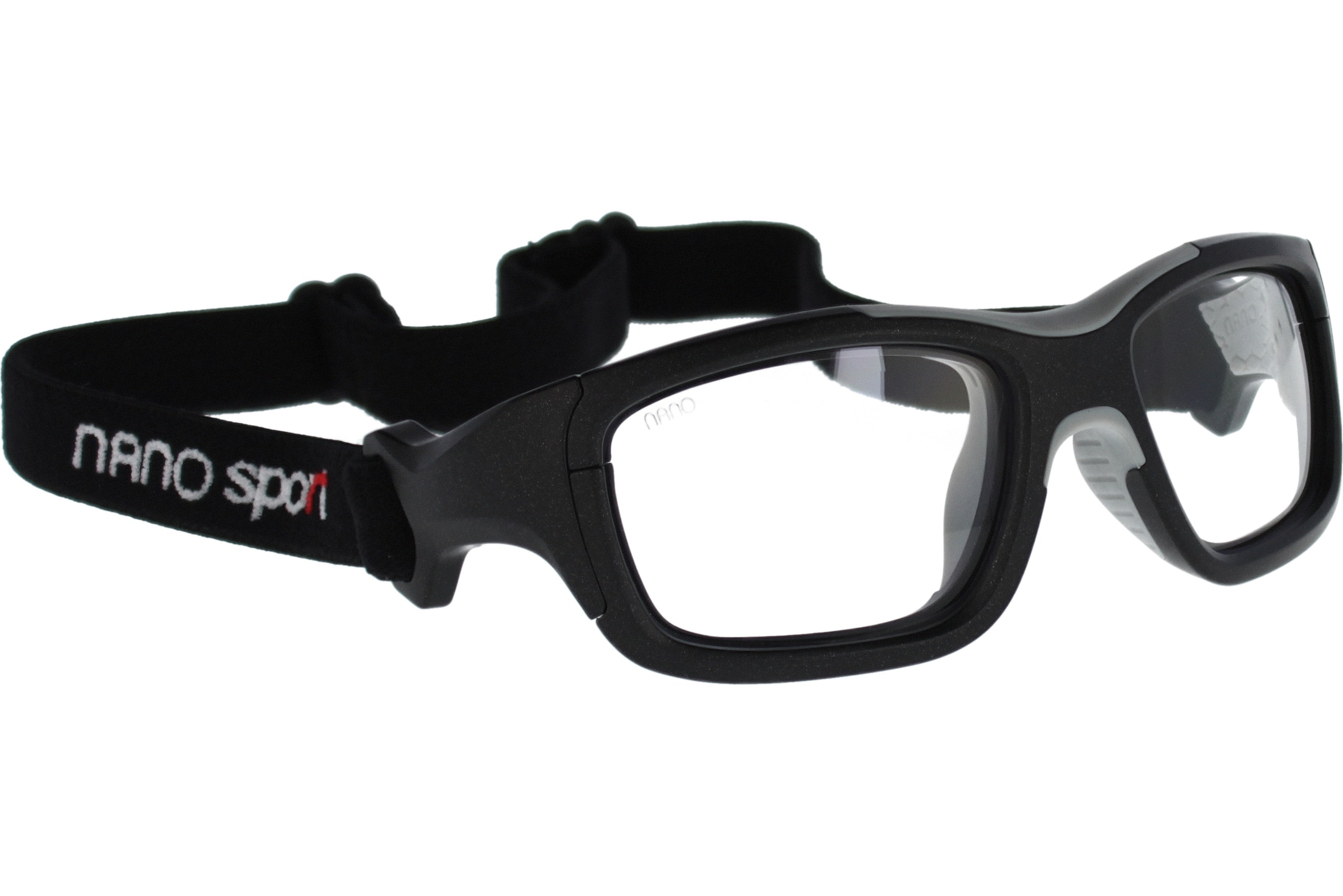Gafas Graduadas Nanosport NS27 Negro Mate Gris 53 15