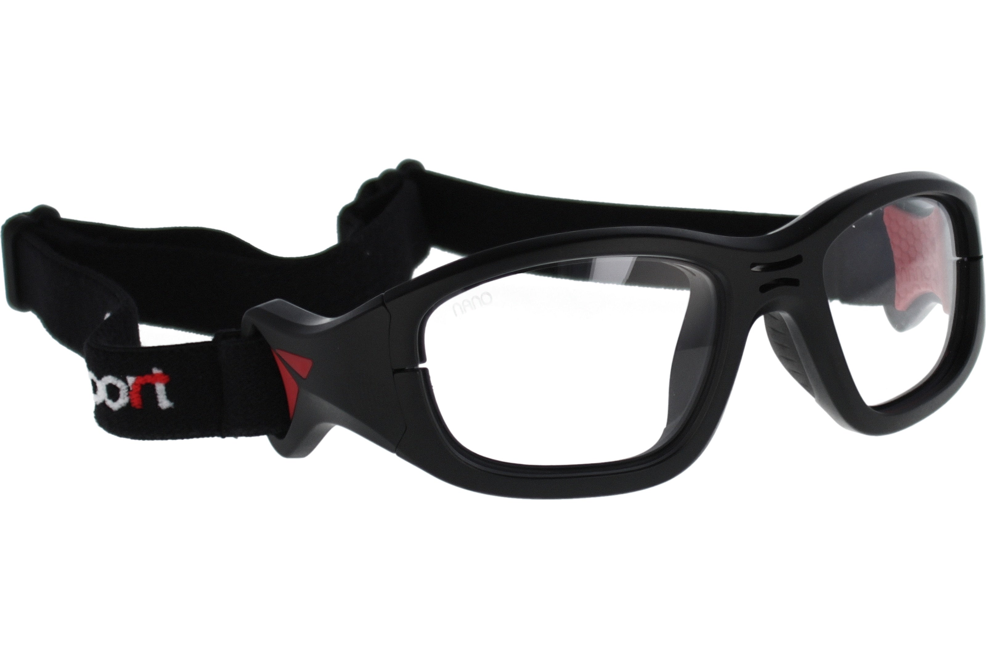Gafas Graduadas Nanosport NS99 Negro Mate Rojo 51 15