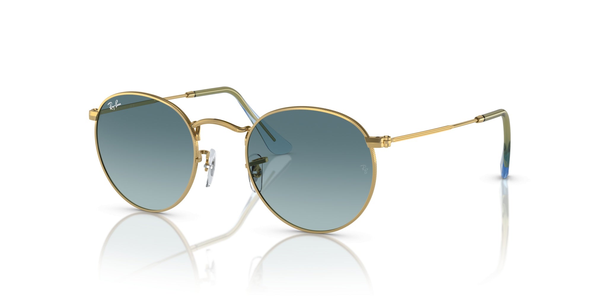 Gafas de Sol Ray-Ban Round Metal RB3447 001/3M 53 21