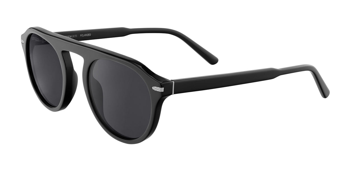 Gafas de Sol Serengeti Arthur 744003 Shiny Black 52 24