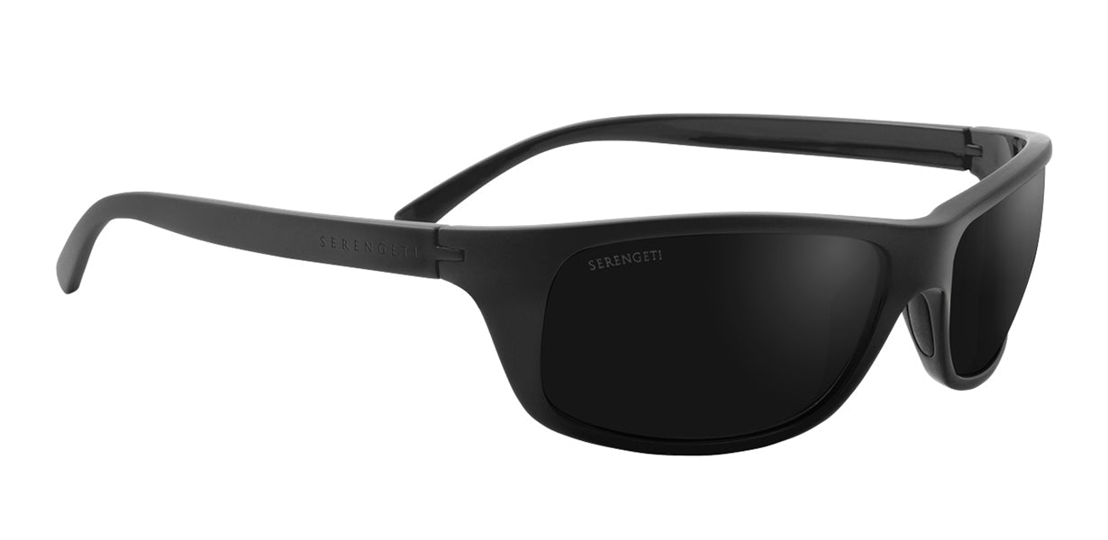 Gafas de Sol Serengeti Bormio 009010 Matte Black 62 16