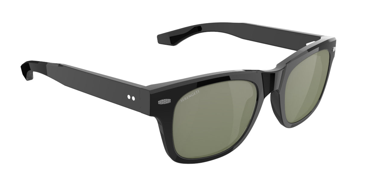Gafas de Sol Serengeti Borrego Large 759001 Shiny Black 58 19