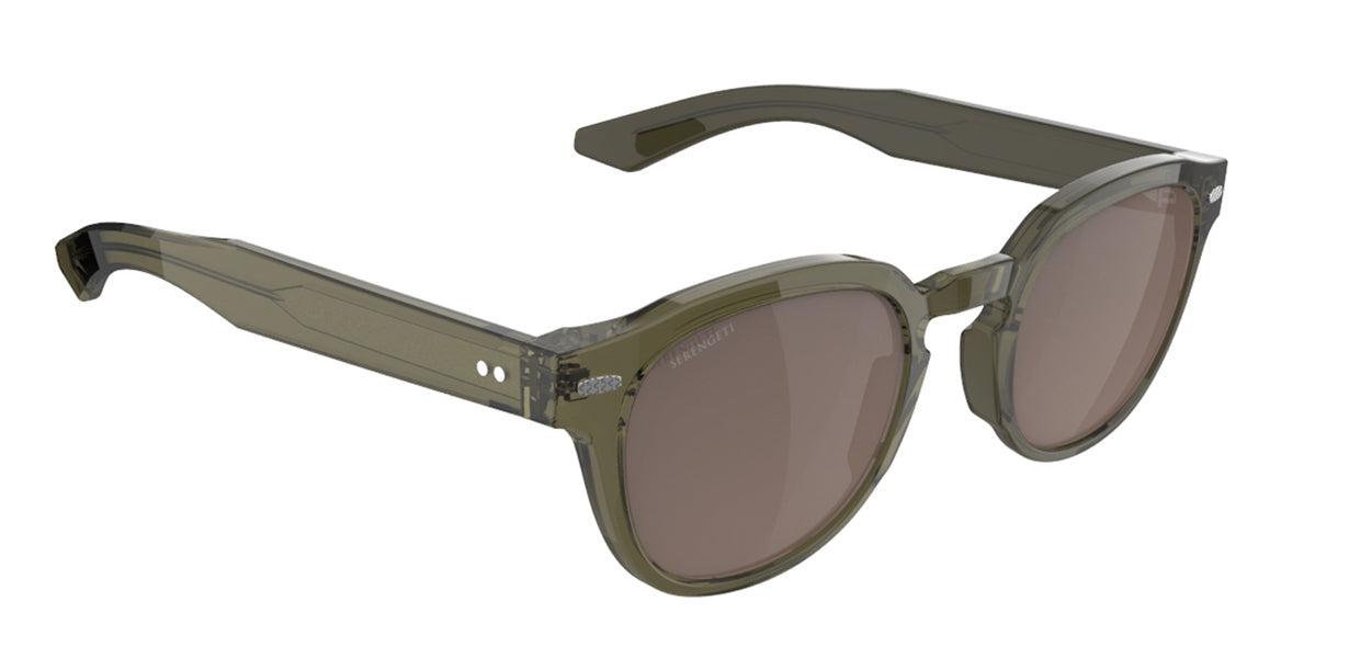 Gafas de Sol Serengeti Cambria Large 761001 Shiny Black 52 21
