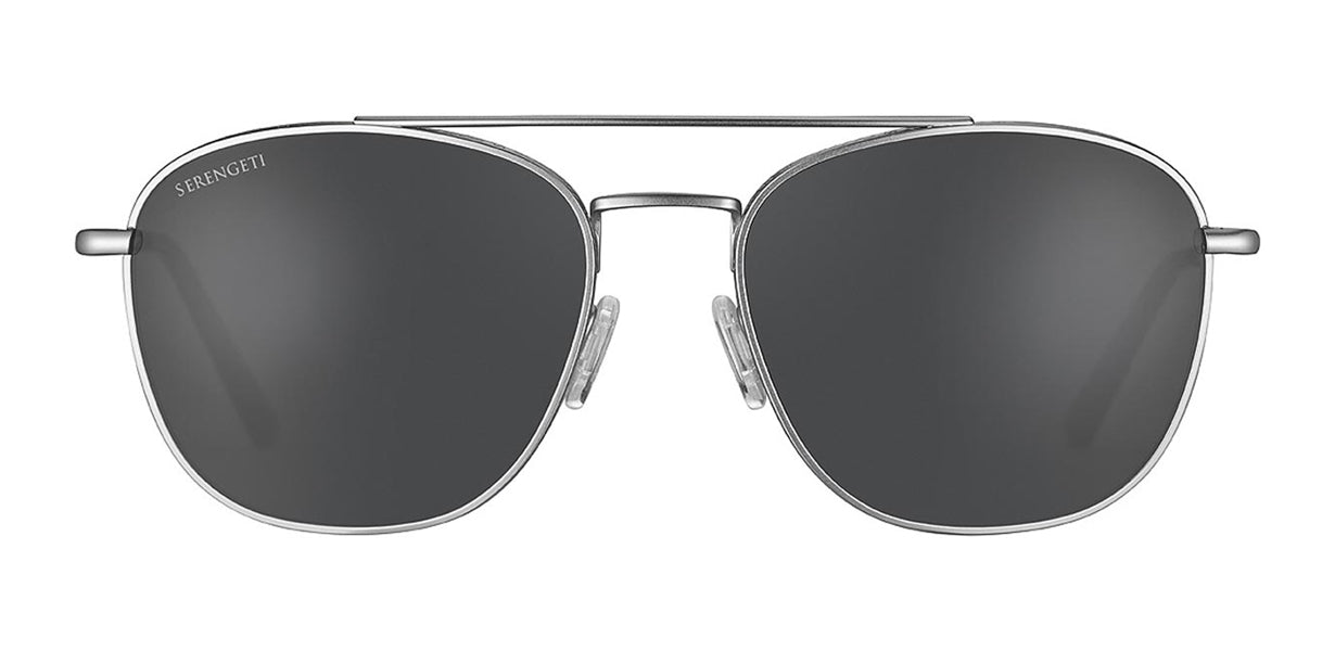 Gafas de Sol Serengeti Carroll Large 598001 Matte Silver 58 18