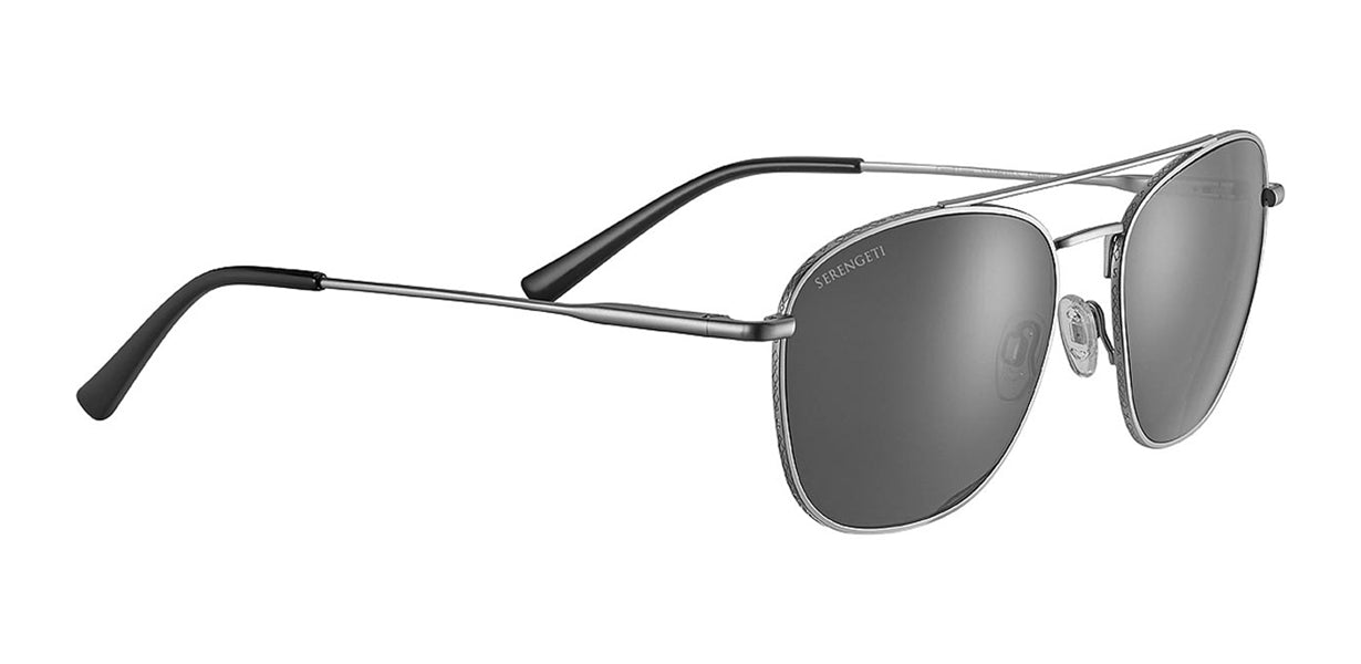 Gafas de Sol Serengeti Carroll Large 598001 Matte Silver 58 18