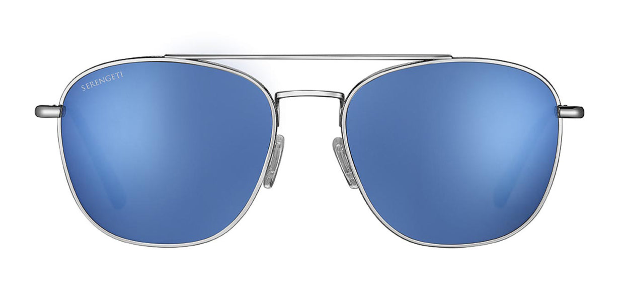 Gafas de Sol Serengeti Carroll Large 598002 Shiny Gunmetal 58 18