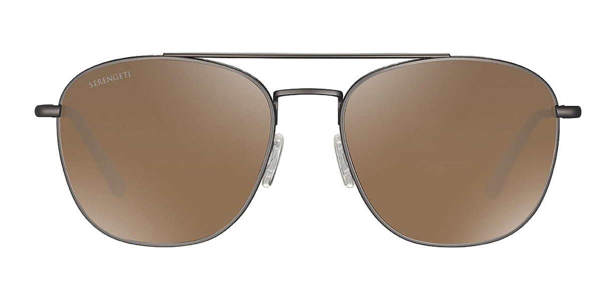 Gafas de Sol Serengeti Carroll Large 598004 Matte Dark Gunmetal 58 18