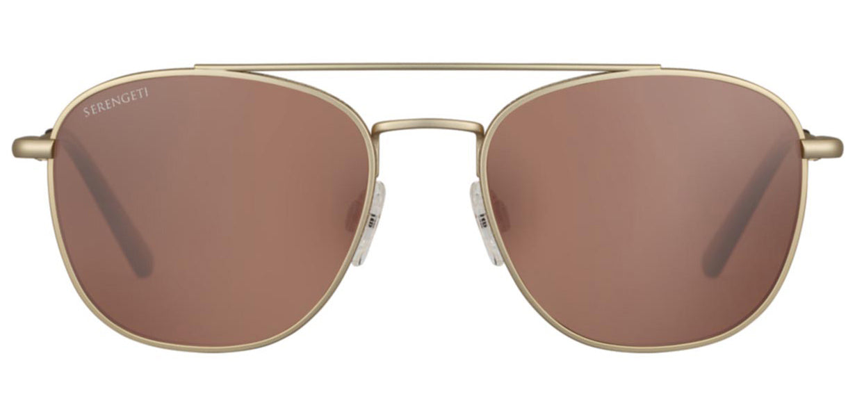 Gafas de Sol Serengeti Carroll 542004 Matte Light Gold 53 18