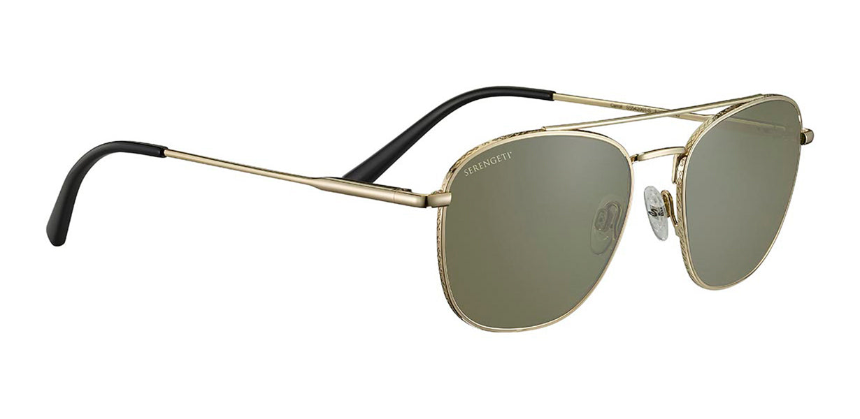 Gafas de Sol Serengeti Carroll 542001 Shiny Light Gold 53 18