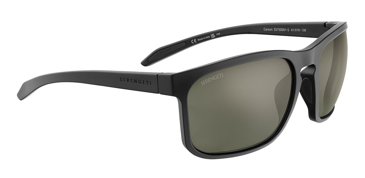Gafas de Sol Serengeti Carson 750005 Matte Black 61 19