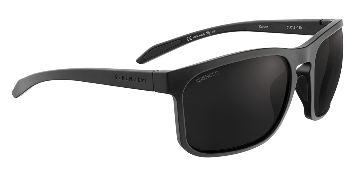 Gafas de Sol Serengeti Carson 750007 Matte Black 61 19