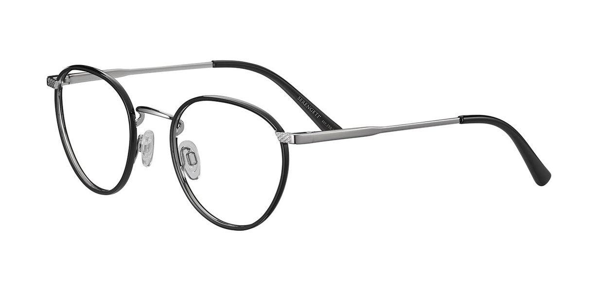 Gafas Graduadas Serengeti Daniel 582004 Shiny Silver 50 21