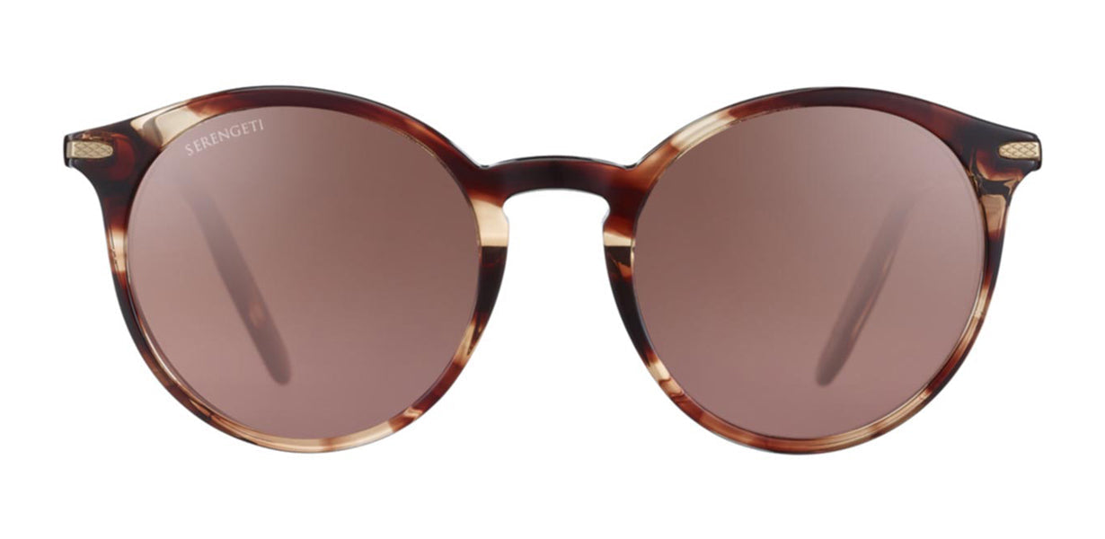 Gafas de Sol Serengeti Leonora 8841 Striped Brown Shiny 51 21