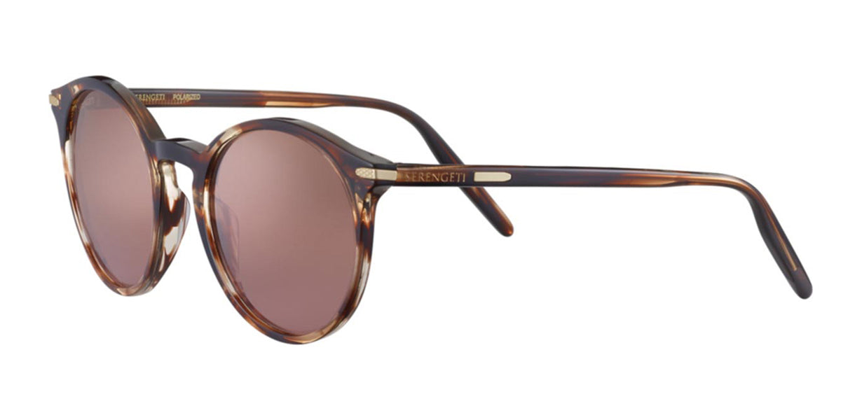 Gafas de Sol Serengeti Leonora 8841 Striped Brown Shiny 51 21
