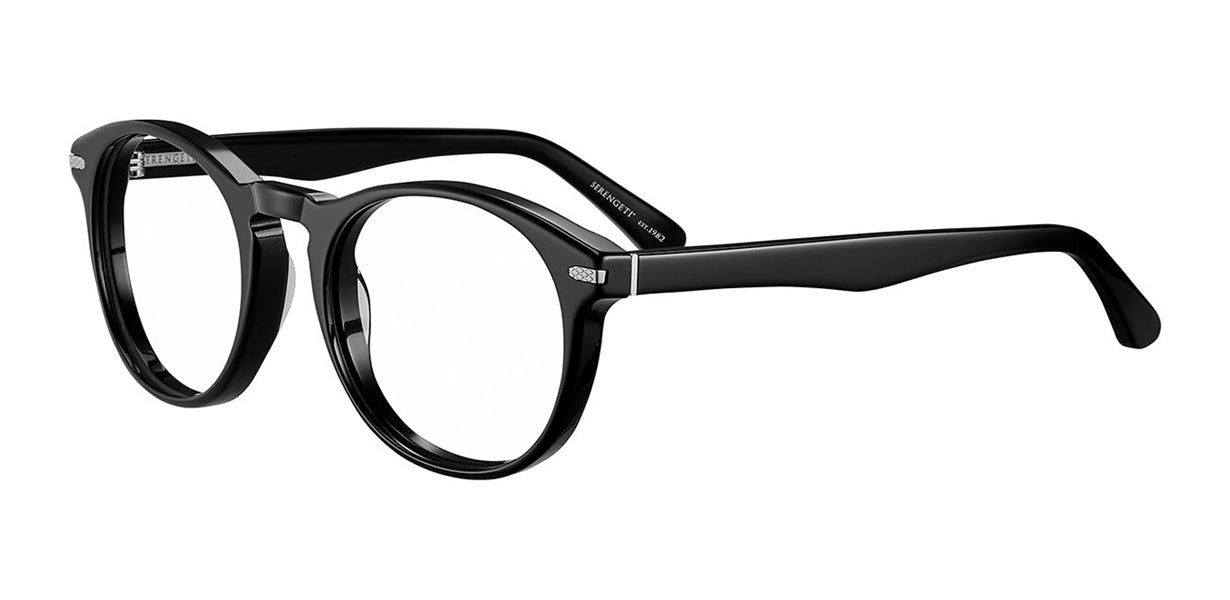 Gafas Graduadas Serengeti Loren M 607001 Shiny Black 53 22