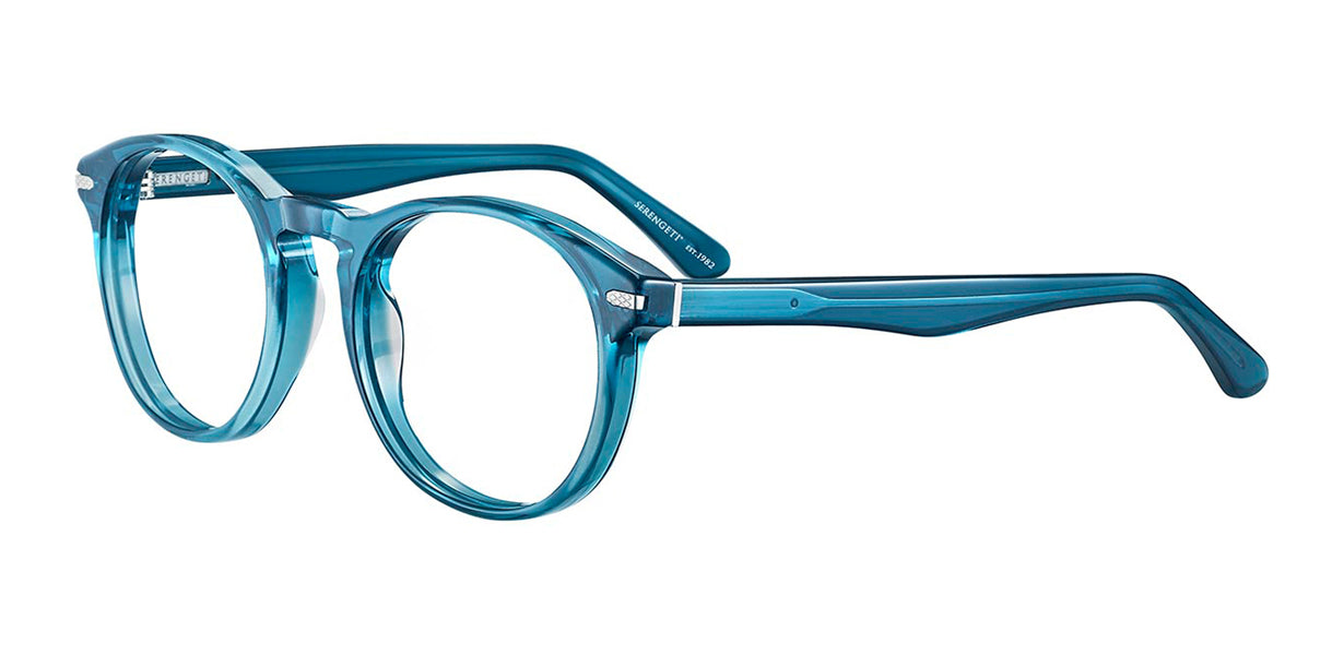 Gafas Graduadas Serengeti Loren M 607003 Shiny Milky Teal 53 22
