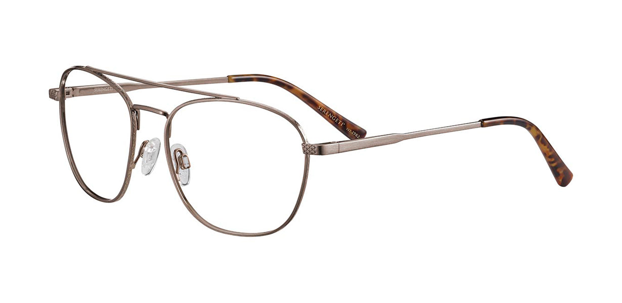 Gafas Graduadas Serengeti Miles 581002 Brushed Bronze 53 18