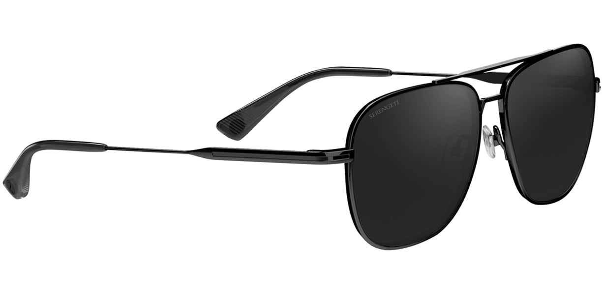 Gafas de Sol Serengeti Navigator Large 867001 Matte Black 58 18