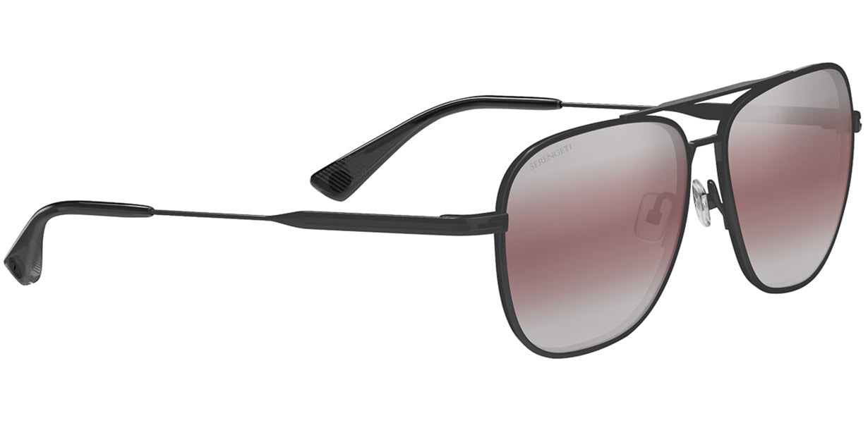 Gafas de Sol Serengeti Navigator Large 867009 Matte Black 58 18