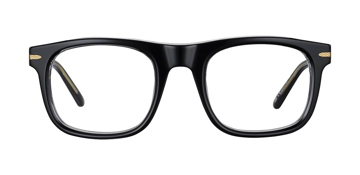 Gafas Graduadas Serengeti Nelson 591001 Shiny Black Transpare 52 23