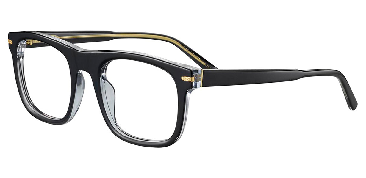 Gafas Graduadas Serengeti Nelson 591001 Shiny Black Transpare 52 23
