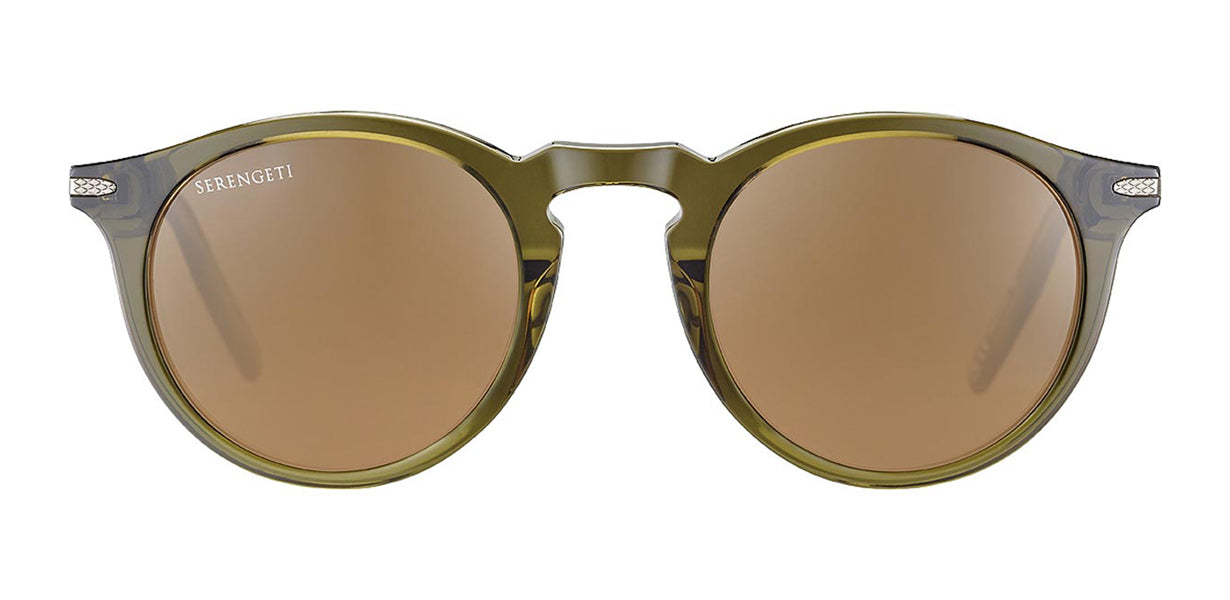 Gafas de Sol Serengeti Raffaele 041004 Shiny Crystal Dark Gr 48 23
