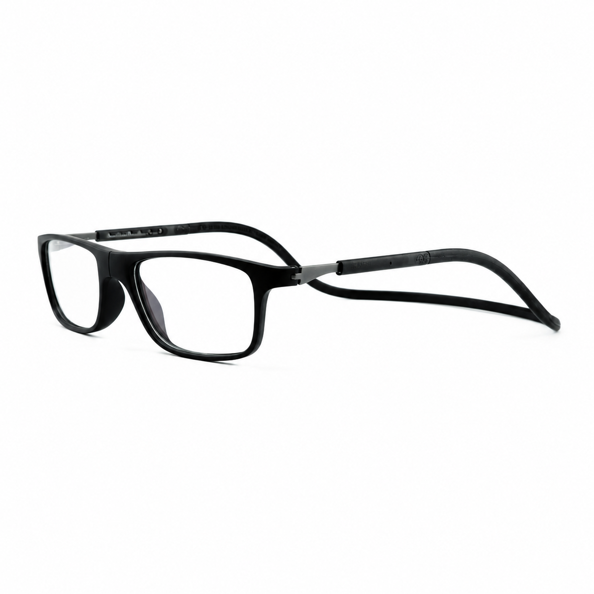 Gafas Graduadas Slastik Jabba 001 · Vista 45° · Fondo blanco cuadrado