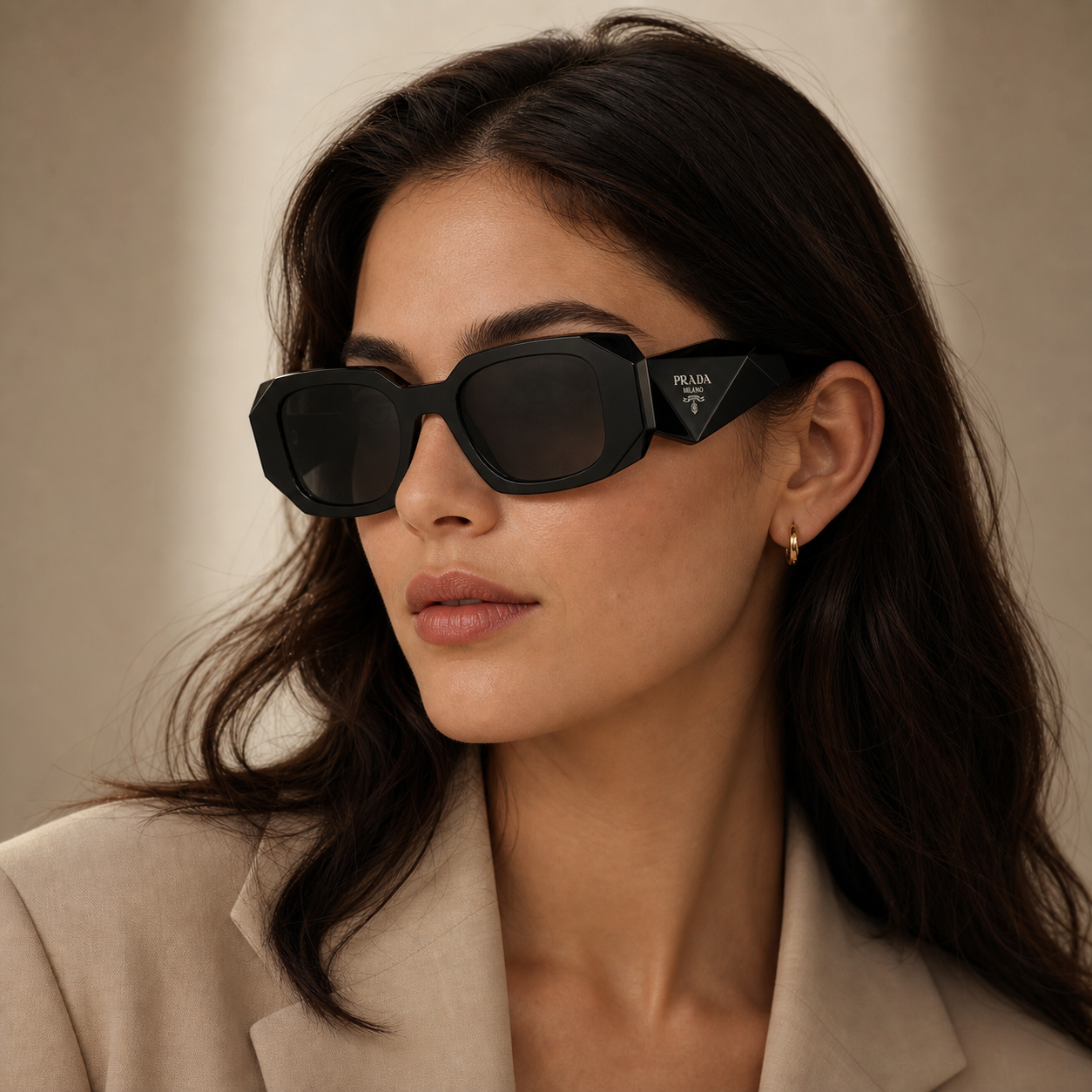 Gafas de Sol Prada PR 17WS 1AB5S0 49 20 sobre modelo - OpticalH