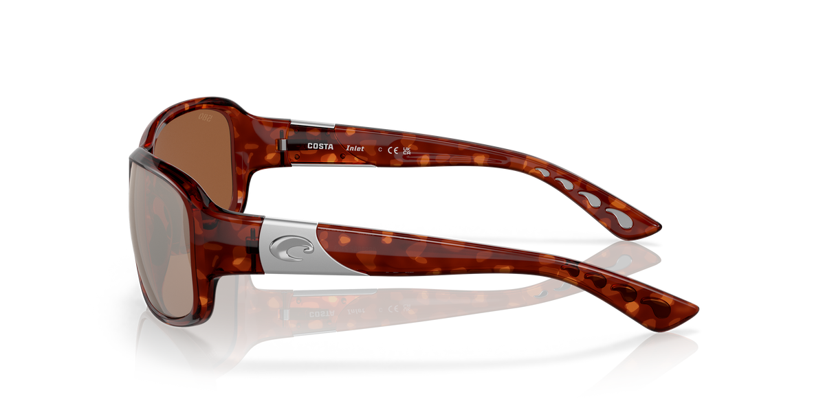 Gafas de Sol Costa Del Mar INLET 6S9042 904223 58 14 — vista lateral
