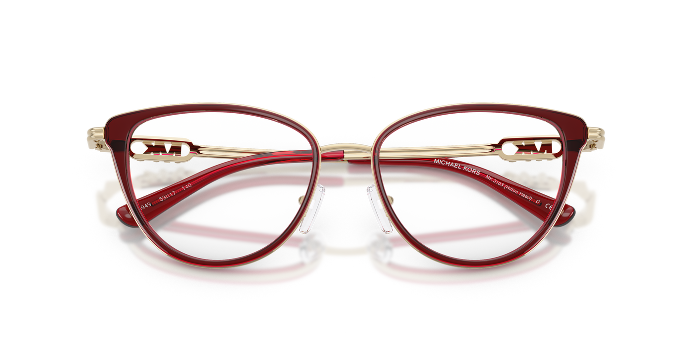 Gafas Graduadas Michael Kors Hilton Head MK3103 3949 53 17