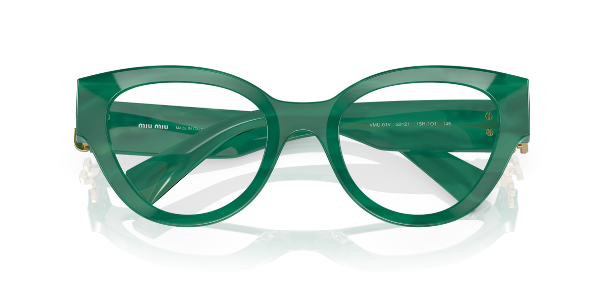 Prescription Glasses Miu Miu MU01VV 15H1O1 52 21