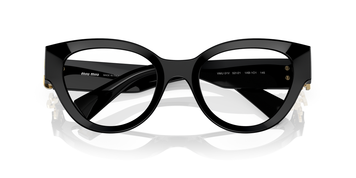 Prescription Glasses Miu Miu MU01VV 1AB1O1 52 21