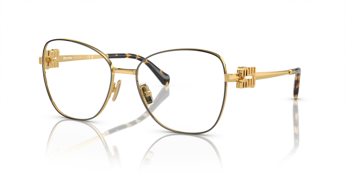 Gafas Graduadas Miu Miu MU50XV KUI1O1 56 17 — vista tres cuartos