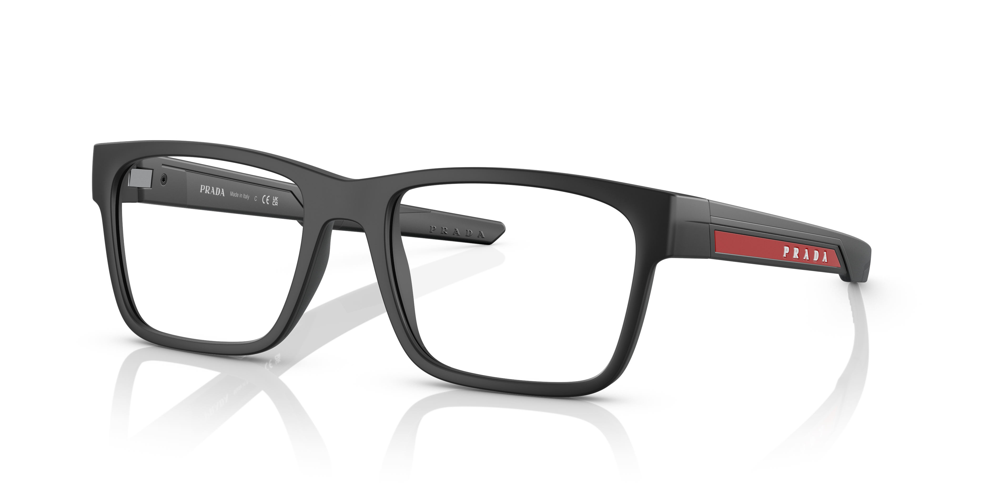 Sunglasses Prada Linea Rossa PS02PV 1BO1O1 55 19