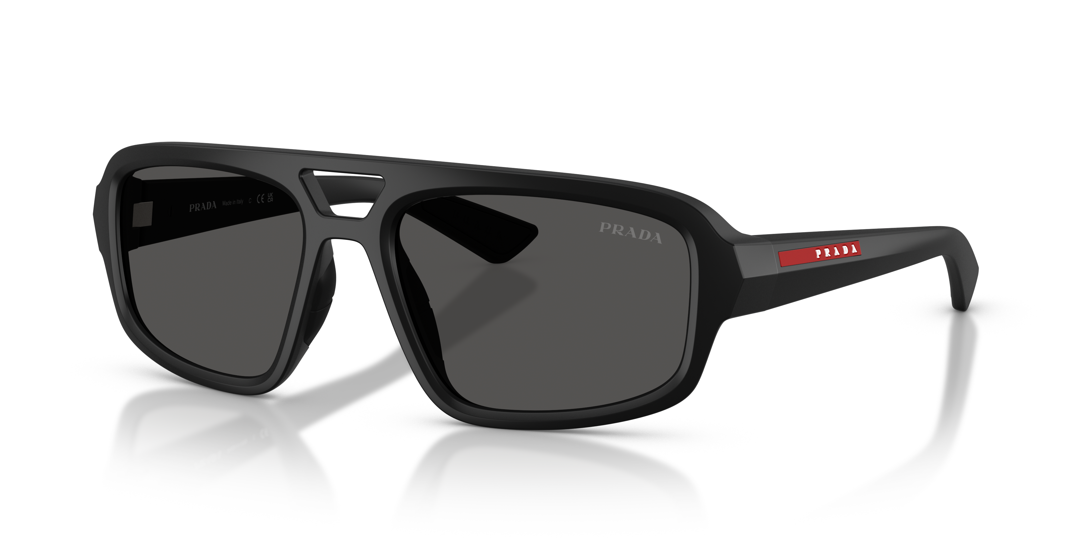 Prescription Glasses Prada Linea Rossa PSB11SU 1BO08Z 57 18