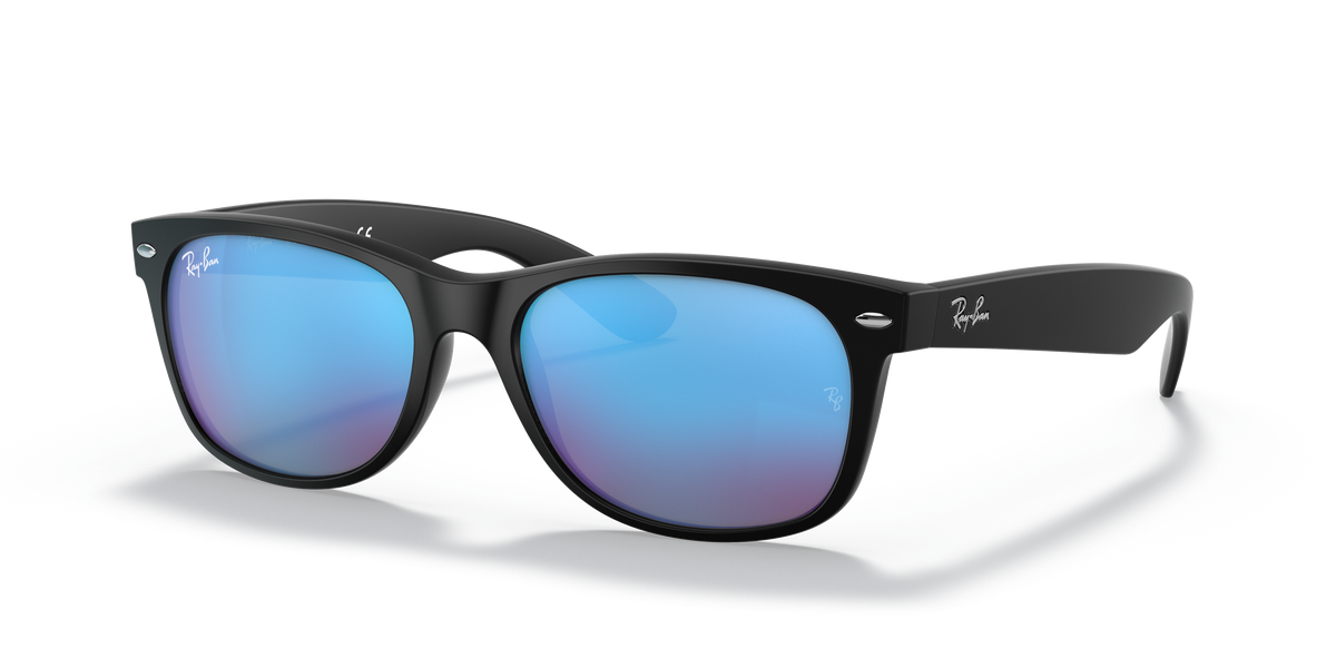 Gafas de Sol Ray-Ban NEW WAYFARER RB2132 622/17 52 18 — vista tres cuartos