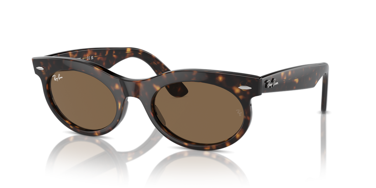 Gafas de Sol Ray-Ban WAYFARER OVAL RB2242 902/GI 50 22 — vista oblicua