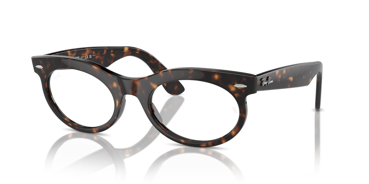 Gafas de Sol Ray-Ban WAYFARER OVAL RB2242 902/GI 50 22 — vista tres cuartos