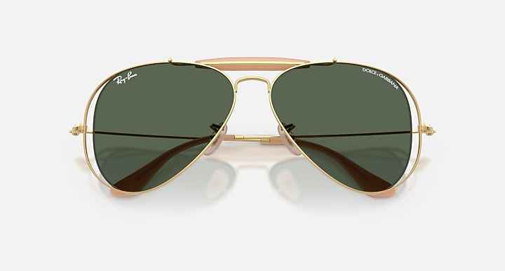 Ray-Ban RB3029M 001/71 x Dolce & Gabbana - Vista frontal cerrada